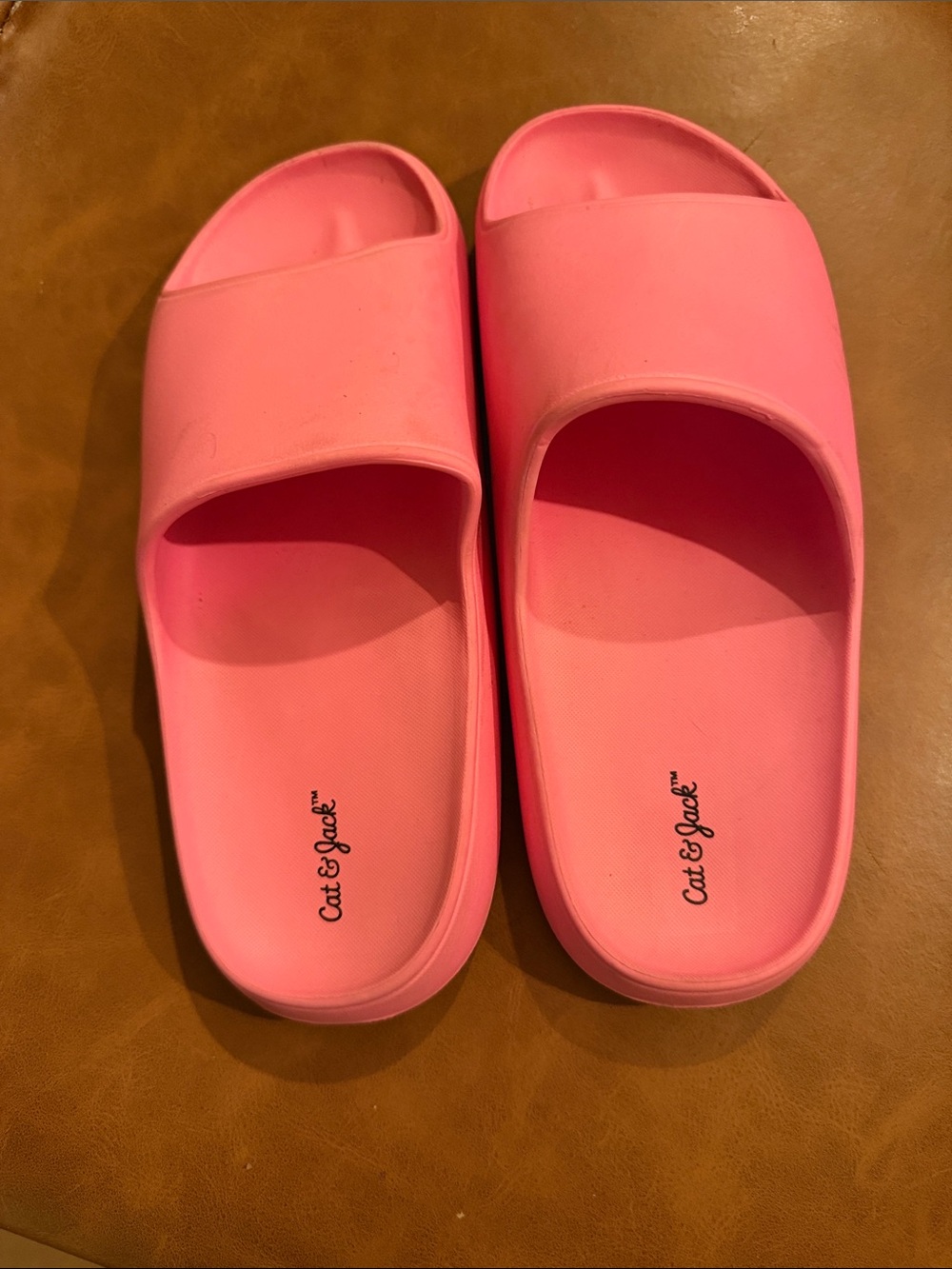 Cat & Jack Pink Slide Sandals for Kids